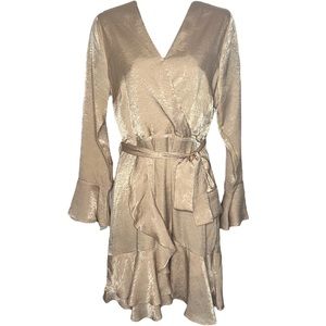 Altar’d State Long-sleeve Belted Dress